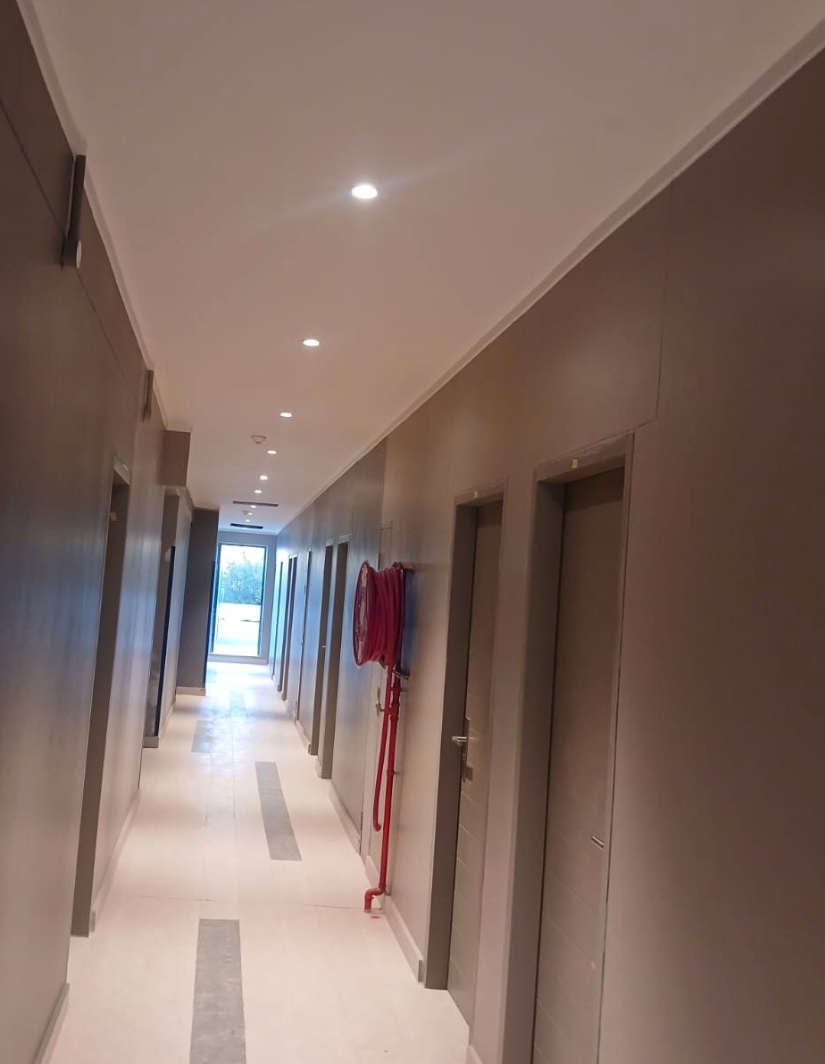 Detailed electrical installation work